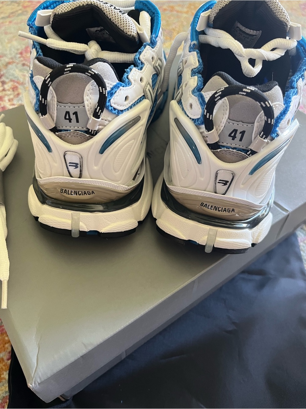 Balenciaga Runners Blue - Picture 4 of 5